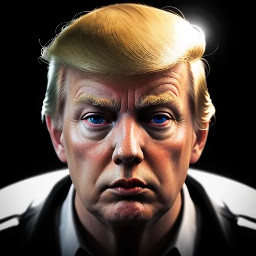 donald trump as an alien