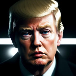 donald trump as an alien
