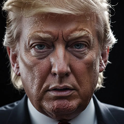 donald trump as an alien