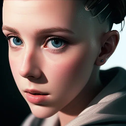 create a picture of the actress millie bobby brown