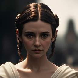 la principessa leia in versione battona